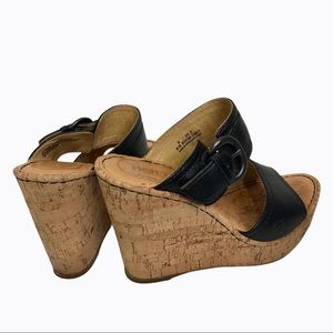 born wedges black